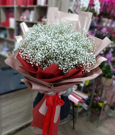 Букет цветов из: Гипсофила в Лидино